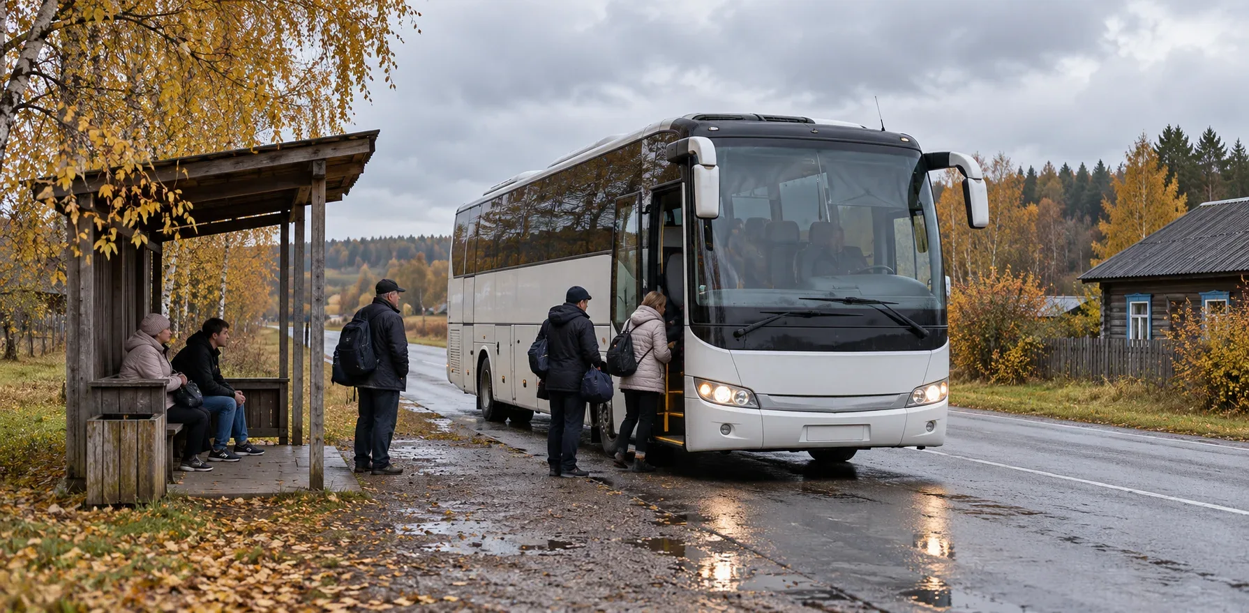 Жители Заокского и Коростова обсудили новое расписание автобуса до Рязани