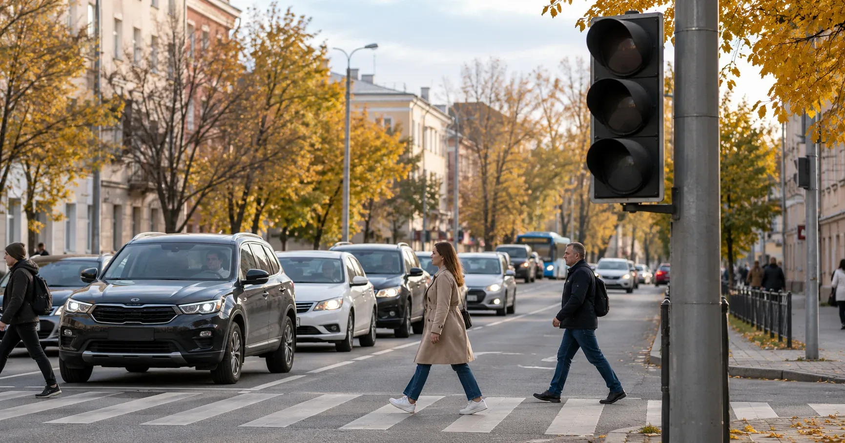 В центре Уфы на три дня запланировали отключение светофоров