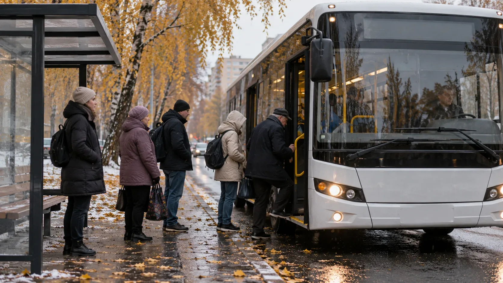 В Омске добавили утренние и вечерние рейсы автобуса № 470Н